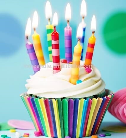 fancy birthday candles